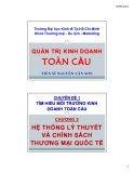 Bài giảng Quản trị kinh doanh toàn cầu chương 2: TS Nguyễn Văn Sơn (Tổng hợp)