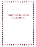 257 Bài Tập Hệ Phương Trình Năm 2014: Kèm Hướng Dẫn Giải Chi Tiết