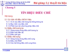 Bài giảng Lý thuyết tín hiệu: Chương 5 - Ths. Lê Ngọc Phúc