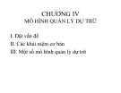 Bài giảng Mô hình toán kinh tế Chương 4 chuẩn nhất từ ĐH Kinh tế Quốc dân