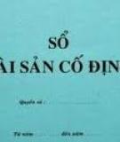 Quy trình quản lý, sử dụng tài sản cố định và công cụ dụng cụ chuẩn nhất