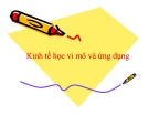 Bài giảng Kinh tế học vi mô và ứng dụng: Chương 1 [Mới nhất]