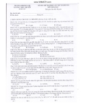 Đề thi thử Đại học môn Hóa học lần 2 năm 2014 - ĐHSP Hà Nội - Mã đề 221