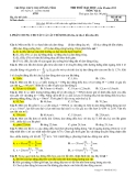 Đề thi thử Vật lí ĐH - THPT chuyên Hà Tĩnh lần 2 năm 2012 đề TT2