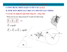 Bài giảng Truyền lực chính