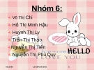 Bài thuyết trình môn: Tâm lý học đại cương - Trí nhớ