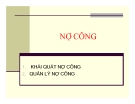Bài giảng Nợ công [mới nhất]