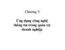 Bài giảng Hệ thống thông tin quản lý: Chương 5 - Tổng quan kiến thức