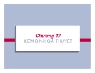 Kiểm định giả thuyết: Bài giảng chương 14 chi tiết