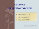 Lý thuyết tài chính tiền tệ: Bài giảng Chương 5 - Lê Vân Chi