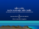 Bài giảng Ngôn ngữ học đối chiếu - Trần Văn Phước