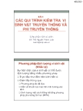 Bài giảng Các phương pháp nuôi cấy tế bào: Bài 4 - ThS. Nguyễn Thành Luân
