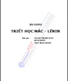 Bài giảng Triết học Mác - Lênin Phần 2: Nguyễn Thị Hồng Vân (Chi tiết, Chuẩn nhất)