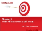 Bài giảng Hệ thống thông tin Chương 9: GV. Lê Thị Quỳnh Nga (Chi tiết)
