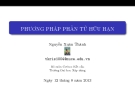 Bài giảng Phương pháp phần tử hữu hạn: Bài giảng 1 của GV. Lê Xuân Thành