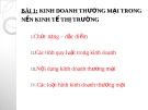 Bài giảng Quản trị doanh nghiệp thương mại - Bài 1