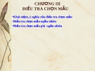 Bài giảng Thống kê học - Chương 3: Kinh nghiệm điều tra chọn mẫu