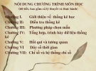 Bài giảng Thống kê học - Chương 1: Giới thiệu về thống kê học
