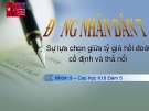 Đồng nhân dân tệ: Phân tích lựa chọn giữa tỷ giá hối đoái cố định và tỷ giá hối đoái thả nổi (Bài thuyết trình)