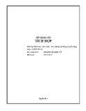 Giáo án sửa chữa, bảo dưỡng hệ thống truyền động tích hợp của Hoàng Quang Vũ