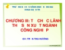 Bài giảng Địa lý kinh tế Việt Nam chương 3: GV Trần Thu Hương