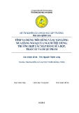 Báo cáo nghiên cứu khoa học cấp trường: Tính vị chủng tiêu dùng và sự sẵn lòng mua hàng ngoại của người tiêu dùng: trường hợp các mặt hàng sữa bột, trái cây và dược phẩm