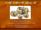 Bài giảng động cơ AC: Giới thiệu chi tiết về động cơ AC
