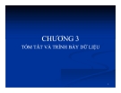 Bài giảng Nguyên lý thống kê: Chương 3 - GV. Hà Văn Sơn