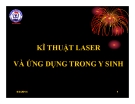 Bài giảng Kỹ thuật laser và ứng dụng trong y sinh [mới nhất]