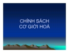 Bài giảng Phân tích chính sách nông nghiệp & phát triển nông thôn Chương 8: TS. Nguyễn Văn Sanh