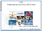 Bộ chứng từ xuất nhập khẩu: Bài thuyết trình Quản trị xuất nhập khẩu và kinh nghiệm kinh doanh xuất khẩu