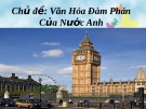 Bài thuyết trình Văn hóa đàm phán của nước Anh