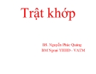 Bài giảng Trật khớp - BS. Nguyễn Phúc Quảng