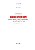 Giáo trình Văn học Việt Nam giai đoạn cuối TK XVIII - nửa đầu TK XIX: Phần 1 - Nguyễn Lộc (Review chi tiết)