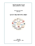 Bài giảng Quản trị thương hiệu Lâm Hồng Phong MBA
