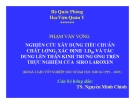 Đề tài: Nghiên cứu xây dựng tiêu chuẩn chất lượng, xác định LD50 và tác dụng lên thần kinh trung ương trên thực nghiệm của siro laroxen - HV Quân Y