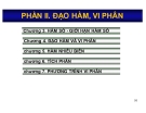 Bài giảng Toán kinh tế Nguyễn Ngọc Lam (Phần 2): Tài liệu đầy đủ