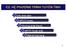 Bài giảng Toán kinh tế Chương 2: Nguyễn Ngọc Lam (Chi tiết)