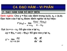 Bài giảng Toán kinh tế Chương 4: Nguyễn Ngọc Lam (tổng hợp)