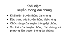 Bài giảng Truyền thông đại chúng [chuẩn SEO]