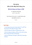 Bài giảng Điều khiển máy điện nâng cao: Bài giảng 4 - TS. Nguyễn Quang Nam