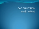 Bài giảng Kỹ thuật nhiệt chương 3: Lê Anh Sơn (Tóm tắt, chi tiết)