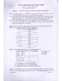 Đề thi Địa chất công trình: Đề số 2 (có đáp án)