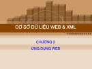 Bài giảng Cơ sở dữ liệu Web và XML: Chương 3 - GV. Hồ Văn Phi