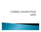Chứng khoán phái sinh: Bài giảng Thị trường tài chính - Chương 6