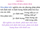Bài giảng, Bài tập Hóa phân tích