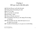 Bài giảng Dự báo kinh doanh - Chương 4: Hồi quy tuyến tính đơn giản
