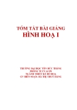 Tóm Tắt Bài Giảng Hình Họa I Hà Thị Thúy Hằng