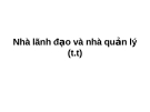 Bài giảng Quản trị công tác xã hội: Bài 10 - GV Kim Hoa