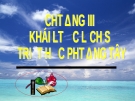 Bài giảng Triết học (cao học): Chương III